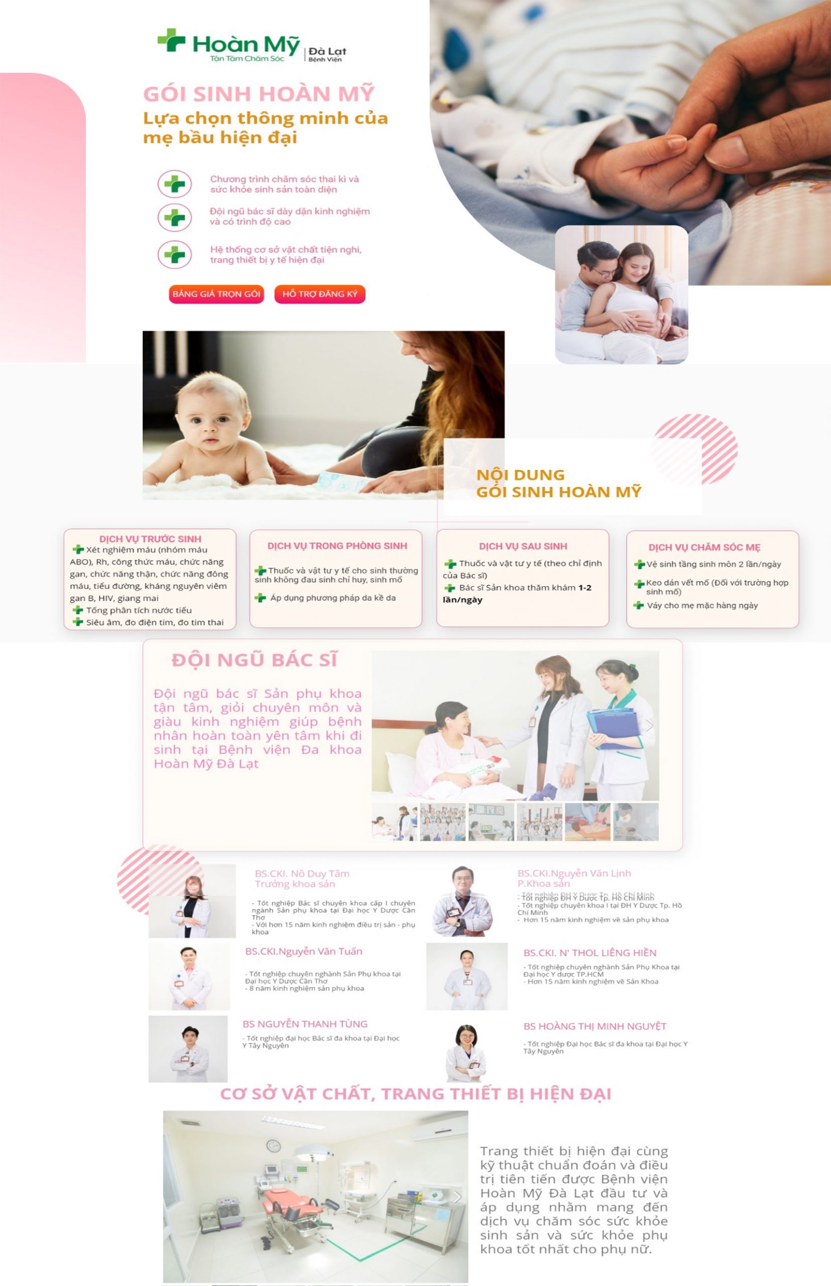 Giao diện mẫu landing page web quảng cáo ads