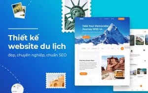 Thiet ke website du lich – lu hanh chuan dat tour